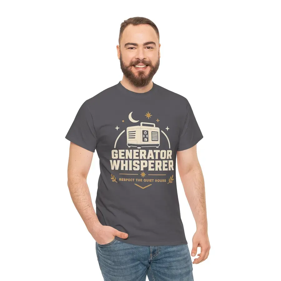 Generator Whisperer Funny Camping Tee